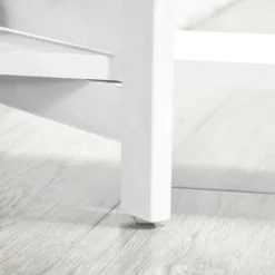 HOMCOM 4 Panel 67" Tall Wood Privacy Screen Room Divider With 3 Display Shelves, And Folding Storage For Bedroom Or Home Office, White -Homcom Shop GUEST c2bd0b6e 1190 47a1 af06 1ec55f665897