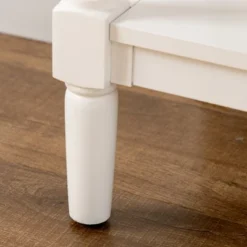 HOMCOM Console Table With Drawers, Vintage Entryway Table With 2 Drawers, Cabinets And Bottom Shelf, Retro Sofa Table For Living Room, Bedroom, White -Homcom Shop GUEST caf6db4f ac5b 453e 9b58 f1ab70462775