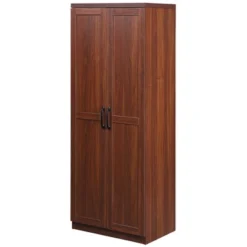 HOMCOM 63" 2-Door Kitchen Pantry, Freestanding Storage Cabinet With 2 Adjustable Shelves For Kitchen Or Living Room -Homcom Shop GUEST cc808d3c 4205 4b14 9a00 d50282704154