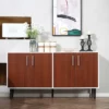 HOMCOM Modern Sideboard, Buffet Cabinet, Console Table With Adjustable Shelves, Anti-Topple Design, And Large Countertop, Brown -Homcom Shop GUEST cc80ca44 eb37 4610 a7ec 1564e637f3c7