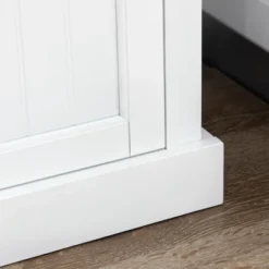 HOMCOM 72" Pinewood Large Kitchen Pantry Storage Cabinet, Freestanding Cabinets With Doors And Shelf Adjustment, Dining Room Furniture, White -Homcom Shop GUEST cd1e9a2d bb33 4304 aa7a 09b492b2836c