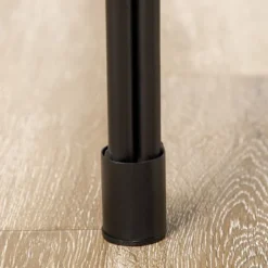 HOMCOM Industrial Dining Table Set For 6 People, 6 Piece Kitchen Table And Chairs Set, Dinner Table With Bench, Steel Frame And Storage Shelf -Homcom Shop GUEST d0046ee6 80f0 4b05 89f6 5c824592f2ea