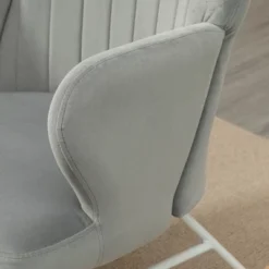 HOMCOM Accent Rocking Chairs, Upholstered Nursery Glider Rocker, Modern Armchair, Wingback Chair For Living Room And Bedroom, Gray 10 HOMCOM Accent Rocking Chairs, Upholstered Nursery Glider Rocker, Modern Armchair, Wingback Chair For Living Room And Bedroom, Gray -Homcom Shop GUEST d5d7b66d de61 414b 9654 f3dfe042edc8