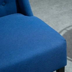 HOMCOM Linen Fabric Upholstery Double Sofa Tufted Loveseat Armless Couch Living Room Furniture With Wood Legs -Homcom Shop GUEST dad84ef4 fceb 4f27 a7a9 776df1a0f42a