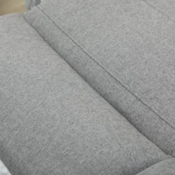 HOMCOM Modern Loveseat Recliner Sofa With Thick Sponge Padding, 2 Seater Couch Recliner Couch Manual Reclining Sofa Loveseat Couch, Gray -Homcom Shop GUEST dc7b37f3 3ff8 490c aee3 894aca289f97