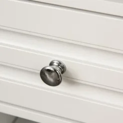 HOMCOM Modern Sideboard, Wooden Kitchen Buffet Cabinet With Drawer And 12-Bottle Wine Rack For Living Room, White -Homcom Shop GUEST defa4e01 cb0a 465a a75a ac1fcc689527