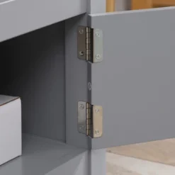 HOMCOM TV Cabinet Stand For TVs Up To 46 Inches, Entertainment Center With Storage Shelf And Cupboard For Living Room 13 HOMCOM TV Cabinet Stand For TVs Up To 46 Inches, Entertainment Center With Storage Shelf And Cupboard For Living Room -Homcom Shop GUEST e51a20cc 84a4 4263 aa45 6ff2a4f50e61