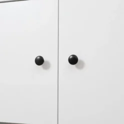 HOMCOM 71" Kitchen Buffet With Hutch, Pantry Storage Cabinet With Shelves, Open Microwave Countertop For Dining Room, Living Room, White -Homcom Shop GUEST e53b17cc c665 4044 8590 92868801de3c