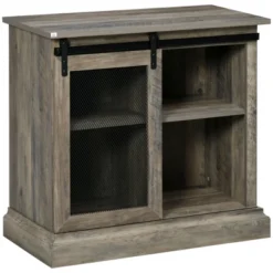 HOMCOM Farmhouse Kitchen Sideboard, Buffet Cabinet With Sliding Barn Door And Adjustable Shelves For Living Room 15 HOMCOM Farmhouse Kitchen Sideboard, Buffet Cabinet With Sliding Barn Door And Adjustable Shelves For Living Room -Homcom Shop GUEST e710bbf1 06eb 4f84 aed3 260f666b99fa