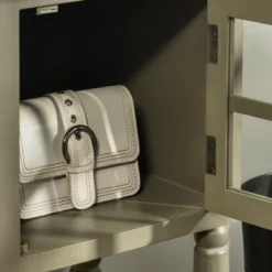 HOMCOM Vintage Console Table With 2 Drawers And Cabinets, Retro Sofa Table For Entryway, Living Room And Hallway, Light Gray -Homcom Shop GUEST ee8cf179 1072 45e0 9fa5 4811af0c7fa8