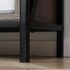 HOMCOM Farmhouse Buffet Cabinet, Kitchen Sideboard, Coffee Bar Cabinet With Sliding Barn Door And Adjustable Shelf For Living Room, Gray -Homcom Shop GUEST f794afd3 2fb0 421b b34a 9972af0dbffd