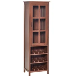 HOMCOM Tall Wine Cabinet, Bar Display Cupboard With 12-Bottle Wine Rack, Glass Door And 3 Storage Compartment For Living Room, Home Bar, Dining Room 15 HOMCOM Tall Wine Cabinet, Bar Display Cupboard With 12-Bottle Wine Rack, Glass Door And 3 Storage Compartment For Living Room, Home Bar, Dining Room -Homcom Shop GUEST f9e79754 807b 4433 af6a a3323327b49c