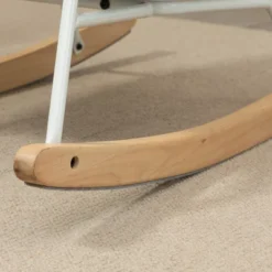 HOMCOM Accent Rocking Chairs, Upholstered Nursery Glider Rocker, Modern Armchair, Wingback Chair For Living Room And Bedroom, Gray 11 HOMCOM Accent Rocking Chairs, Upholstered Nursery Glider Rocker, Modern Armchair, Wingback Chair For Living Room And Bedroom, Gray -Homcom Shop GUEST fd07da6f 7d99 4976 b4d7 03a669c62ad8